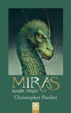 Miras - Christopher Paolini, Fantastik Türkçe kitap kapağı