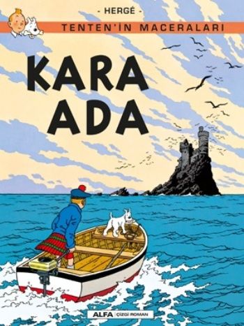 Kara Ada - Tenten'in Maceraları 7 - Alfa Yayınları Kitap