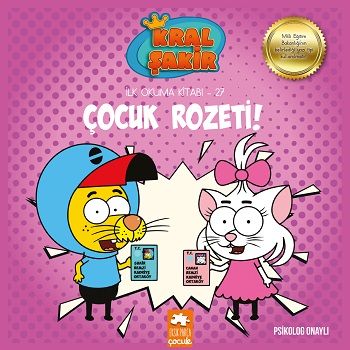 Çocuk Rozeti-Kral Şakir İlk Okuma-27 - Eksik Parça Yayınları Kitap