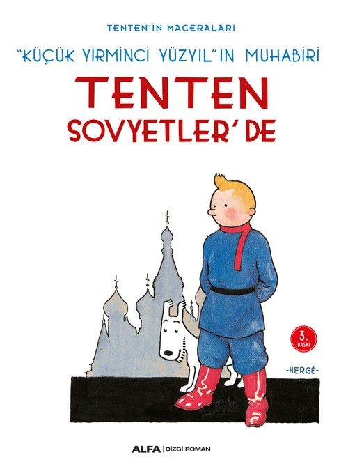 Tenten Sovyetler'de - Tenten'in Maceraları -1 - Alfa Yayınları Kitap