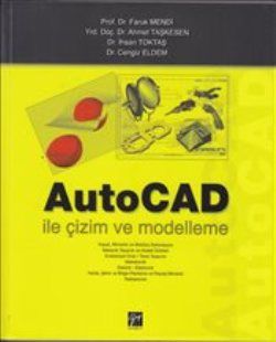 AutoCAD ile Çizim ve Modelleme - İhsan Toktaş, Akademik Kitaplar Türkçe kitap kapağı