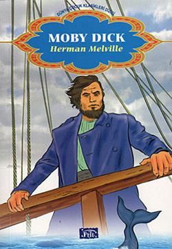Moby Dick Herman Melville Türkçe çocuk kitabı kapağı