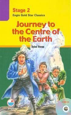 Stage 2 Journey to the Centre of the Earth (CD Hediyeli) - Jules Verne, Genel Konular Türkçe kitap kapağı