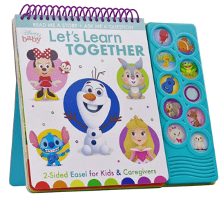 Disney Baby Minnie Mouse, Frozen, Princess And More!: Let's Learn Together - Pi Kids Kitap