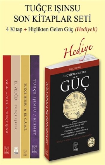 Tuğçe Işınsu Son Kitaplar Seti - Hiçlikten Gelen Güç Hediyeli (5 Kitap) - Feniks Yayınları Kitap