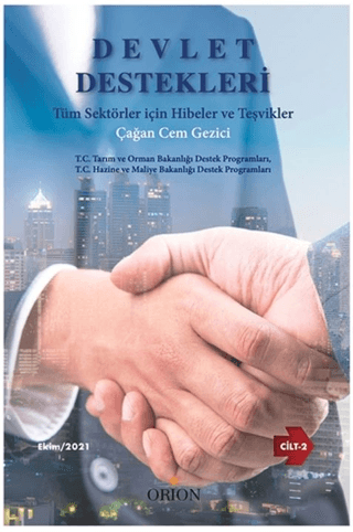 Devlet Destekleri Cilt-2 - Orion Kitabevi Kitap