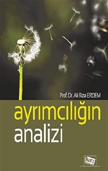 Ayrımcılığın Analizi - Anı Yayıncılık Kitap