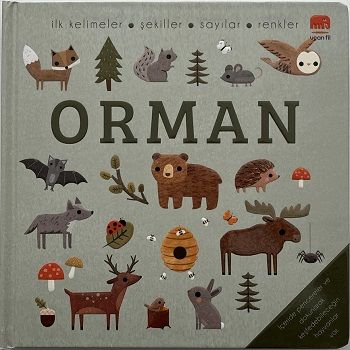 Say Bul Eğlen Orman (Ciltli) - Uçan Fil Yayınları Kitap