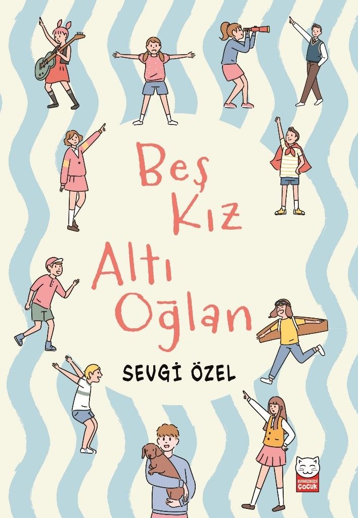Beş Kız Altı Oğlan - Kırmızı Kedi Yayınevi Kitap