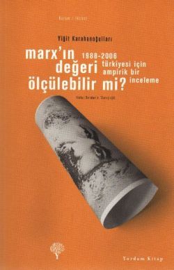 Marx’ın Değeri Ölçülebilir mi? - Yiğit Karahanoğulları, Felsefi Akımlar Türkçe kitap kapağı