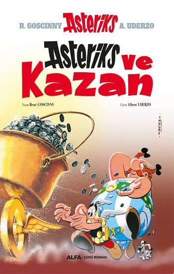 Asteriks ve Kazan - Alfa Yayınları Kitap