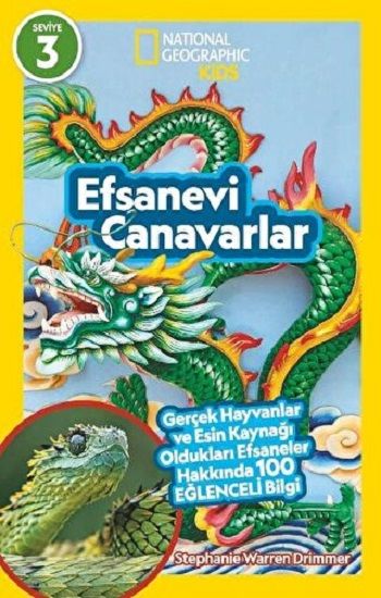 NATINONAL GEOGRAPHIC KIDS - EFSANEVİ CANAVARLAR - Beta Kids Kitap
