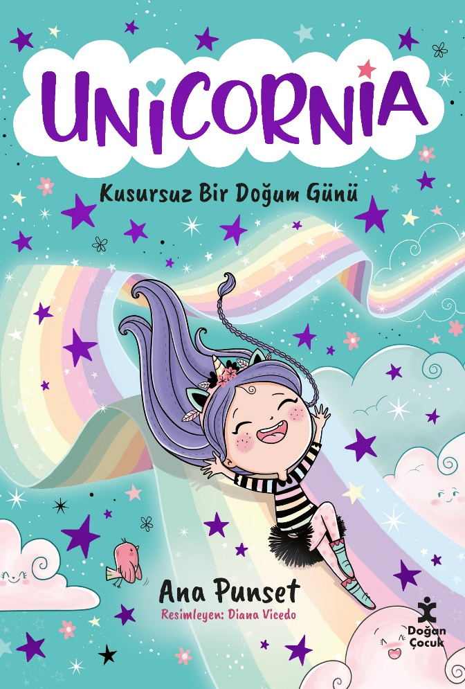 Unicornia - Kusursuz Bir Doğum Günü - Doğan Çocuk Kitap
