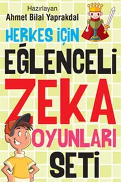 Herkes İçin Eğlenceli Zeka Oyunları Seti (4 Kitap Takım) - Ahmet Bilal Yaprakdal, Bilmece - Bulmaca Türkçe kitap kapağı