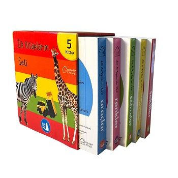 İlk Kitaplarım Seti - 5 Kitap (Ciltli- Kutulu) - Büyülü Fener Yayınları Kitap