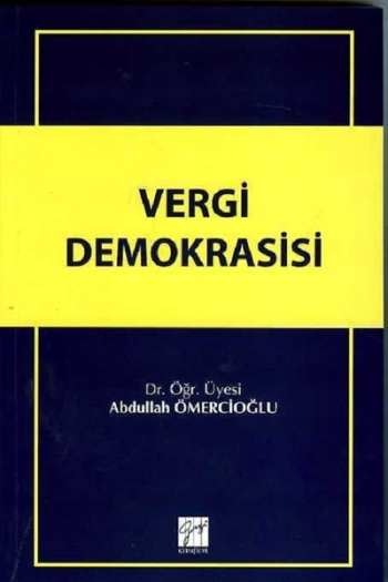 Vergi Demokrasisi - Gazi Kitabevi Kitap
