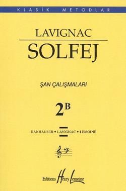 Lavignac Solfej 2B (Küçük Boy) - Porte Müzik Eğitim Merkezi Kitap