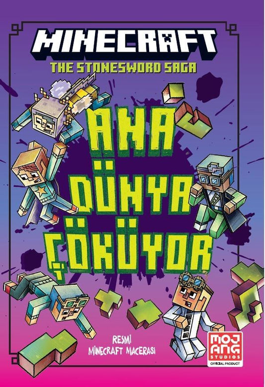 Minecraft-Ana Dünya Çöküyor - X-Libris Kitap