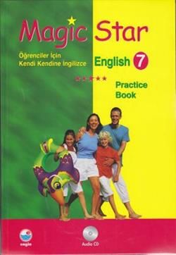 Magic Star - Öğrenciler İçin Kendi Kendine İngilizce - English 7 - Mualla Uygur, Bilmece - Bulmaca Türkçe kitap kapağı