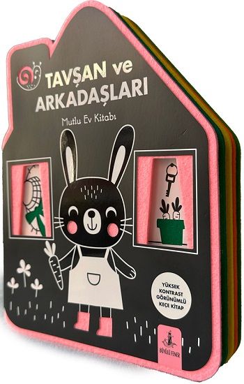 Tavşan ve Arkadaşları - Mutlu Ev Kitabı - Büyülü Fener Yayınları Kitap