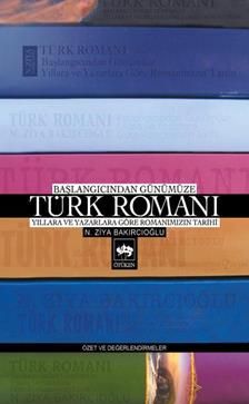 Başlangıçtan Günümüze Türk Romanı N. Ziya Bakırcıoğlu Türkçe kitap kapağı