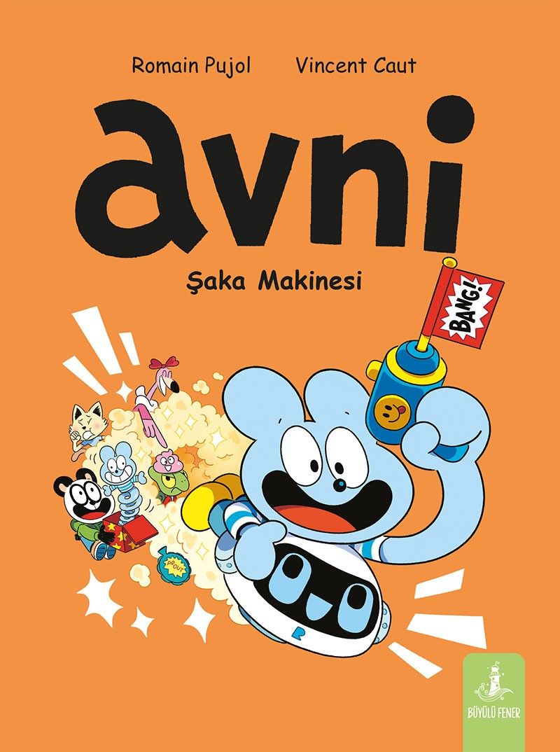 Avni 7 - Şaka Makinesi - Büyülü Fener Yayınları Kitap