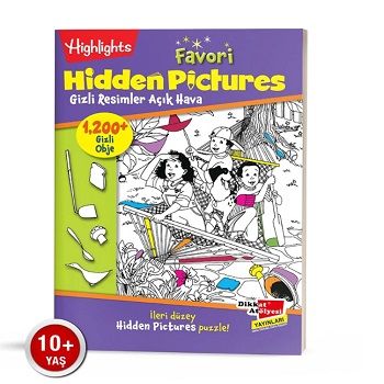 Favori Hidden Açık Hava - Dikkat Atölyesi Yayınları Kitap