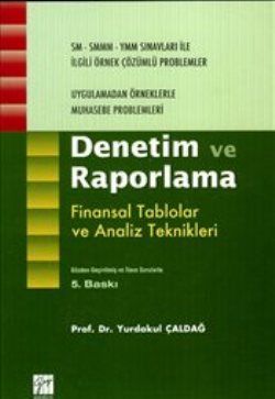 Denetim ve Raporlama - Yurdakul Çaldağ, Akademik Kitaplar Türkçe kitap kapağı