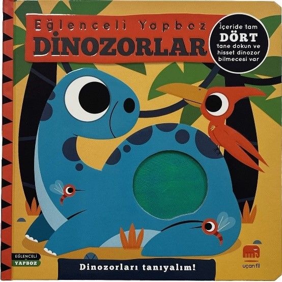 Dinozorlar - Eğlenceli Yapboz - Uçan Fil Yayınları Kitap