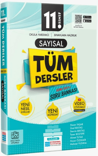 11. Sınıf Tüm Dersler Sayısal Konu Özetli Soru Bankası - Evrensel İletişim Yayınları Kitap