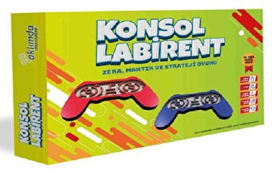 Konsol Labirent - Aklımda Zeka Oyunları Kitap