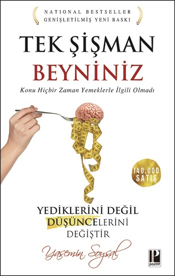 Tek Şişman Beyniniz Yasemin Soysal Türkçe kitap kapağı