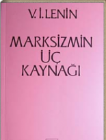 Marksizmin Üç Kaynağı - Vladimir İlyiç Lenin, Felsefi Akımlar Türkçe kitap kapağı