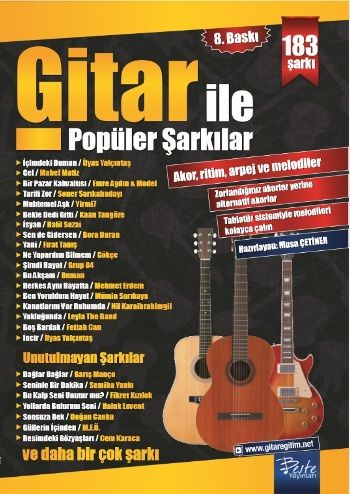 Gitar ile Popüler Şarkılar - Beste Yayınları Kitap