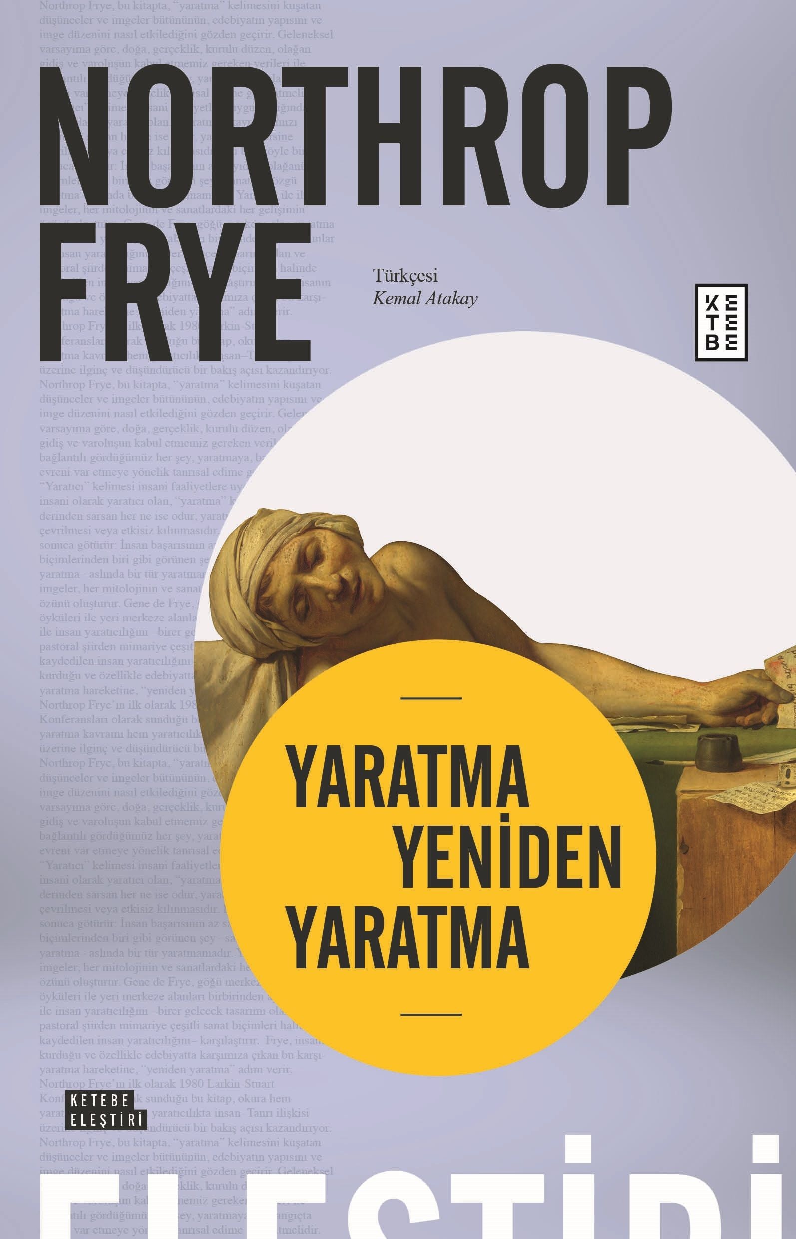 Yaratma Yeniden Yaratma - Ketebe Yayınları Kitap