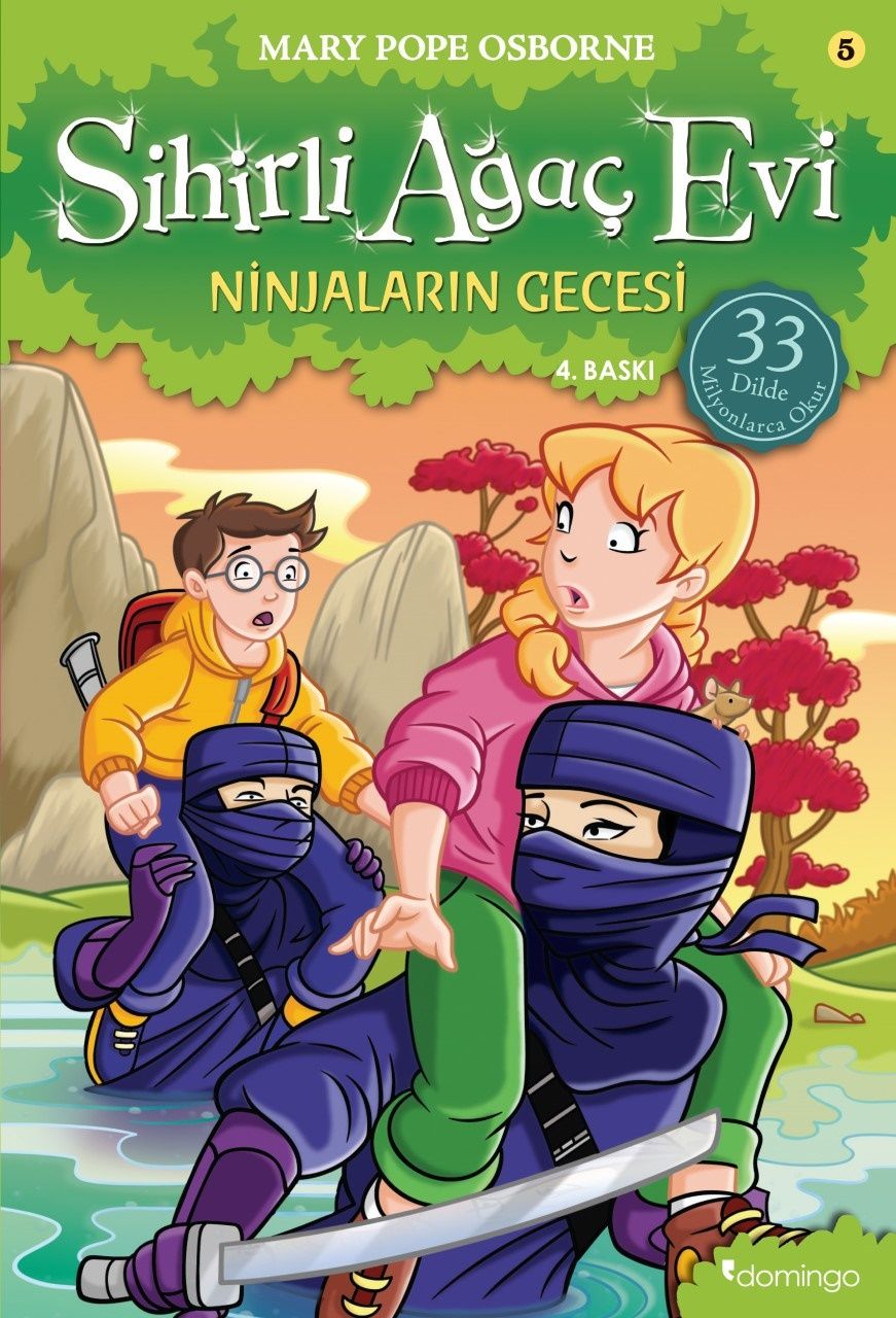 Sihirli Ağaç Evi 5 - Ninjaların Gecesi - Domingo Yayınevi Kitap