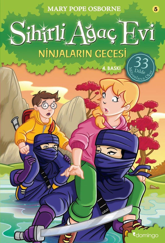 Sihirli Ağaç Evi 5 - Ninjaların Gecesi - Domingo Yayınevi Kitap