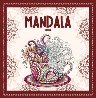 Mandala - Kahve - Vivago Art Kitap