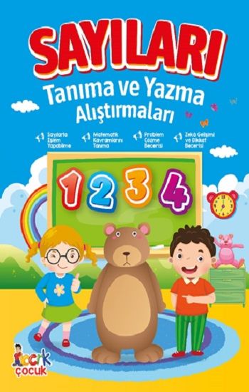 Sayıları Tanıma ve Yazma Alıştırmaları - Bıcırık Yayınları Kitap
