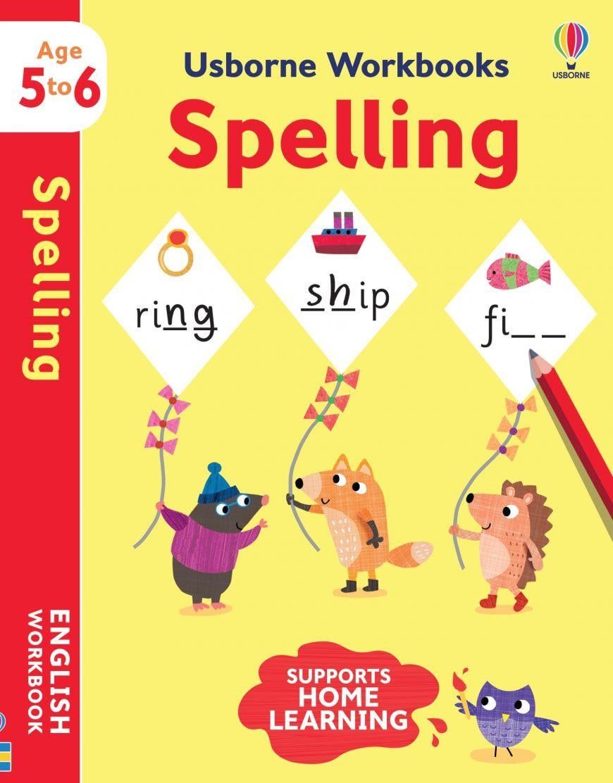 Usborne Workbooks Spelling 5-6 - Usborne Publishing Kitap