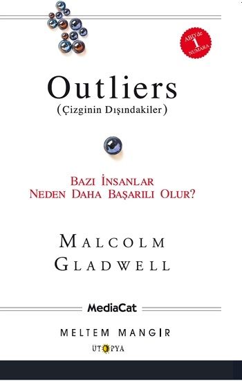Outliers Malcolm Gladwell Türkçe kitap kapağı