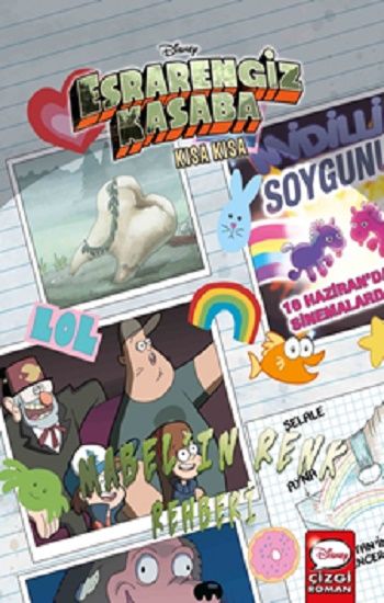 Disney Esrarengiz Kasaba Kısa Kısa Mabel’in Renk Rehberi - Beta Kids Kitap