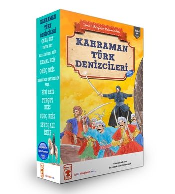 Kahraman Türk Denizciler Seti (10 Kitap) - Timaş Çocuk Kitap