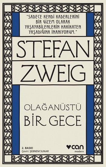 Olağan Üstü Bir Gece - Can Yayınları Kitap