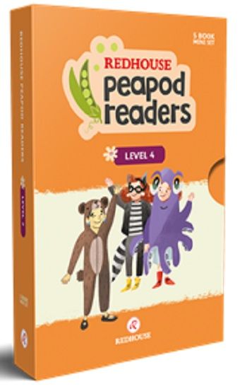 Redhouse Peapod Readers İngilizce Hikaye Seti 4 (Kutulu Ürün) - Redhouse Yayınları Kitap