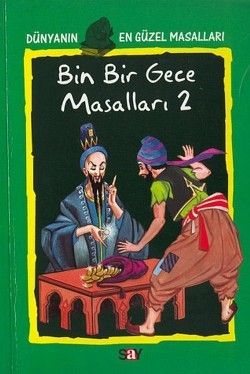 Bin Bir Gece Masalları 2 Türkçe çocuk kitabı kapağı