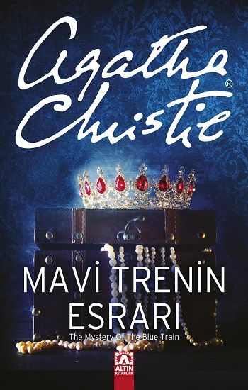 Mavi Trenin Esrarı - Agatha Christie, Polisiye Türkçe kitap kapağı
