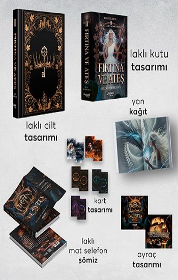 Kehanet Serisi 2 : Fırtına ve Ateş - Ciltli Kutulu - Ulysses Yayınları Kitap