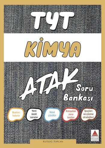 TYT Kimya Atak Soru Bankası - Delta Kültür Yayınevi Kitap