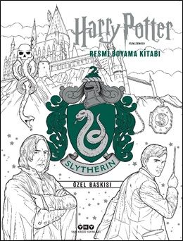 Harry Potter Filmlerinden Resmi Boyama Kitabı – Slytherin Özel Baskısı - Yapı Kredi Yayınları Kitap